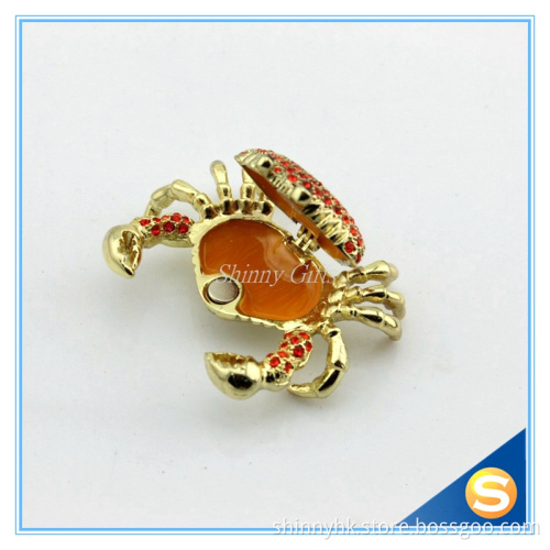 Crab Shape Diamond Gift Box